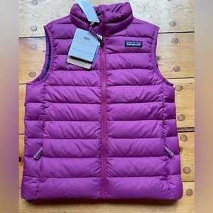 Patagonia down sweater vest XS 5T 5/6